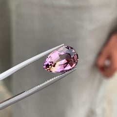 4.40 Carat Natural Loose Ametrine Pear Shape Gemstone