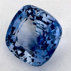 4.41 Ct Blue Sapphire Cushion Loose Gemstone (pierre précieuse en vrac)