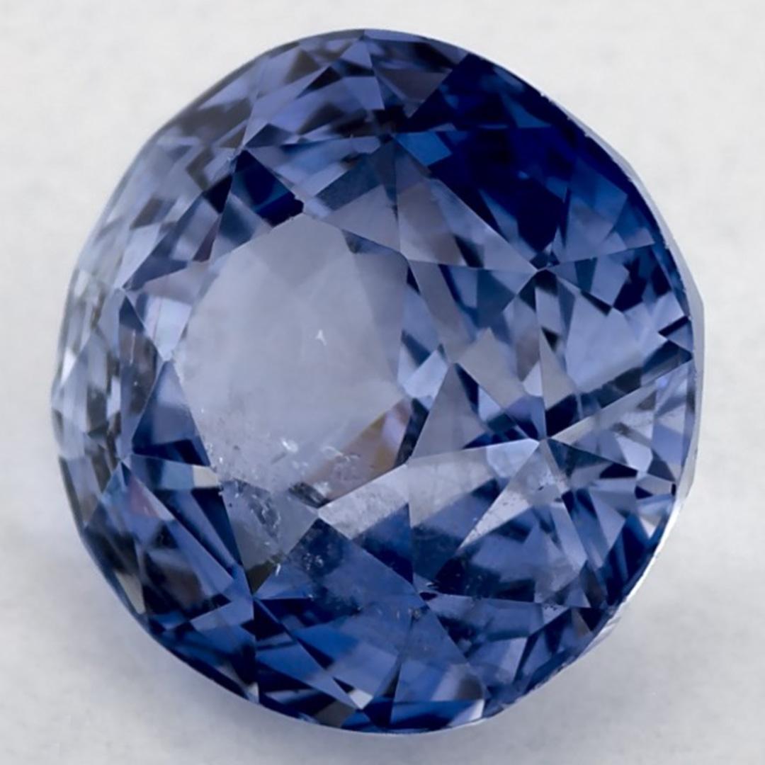 Taille ovale 4.42 Ct Blue Sapphire Oval Loose Gemstone (Saphir bleu ovale en vrac)