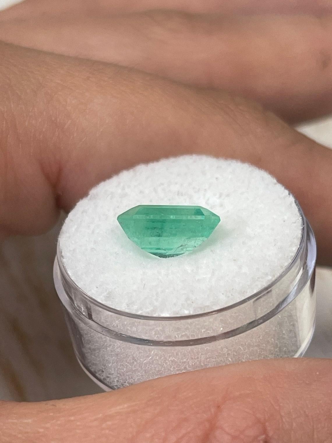 4,43 ct Esmeralda Verde Muzo Colombiana 11x10mm Talla Esmeralda Genuina Nacimiento Mayo en Nuevo Estado en Jupiter, FL