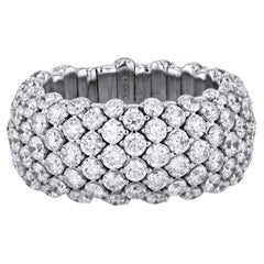 4.45 Carat Diamond Stretch Band Ring