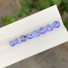 Lote de tanzanitas sueltas de 4,45 quilates para joyería