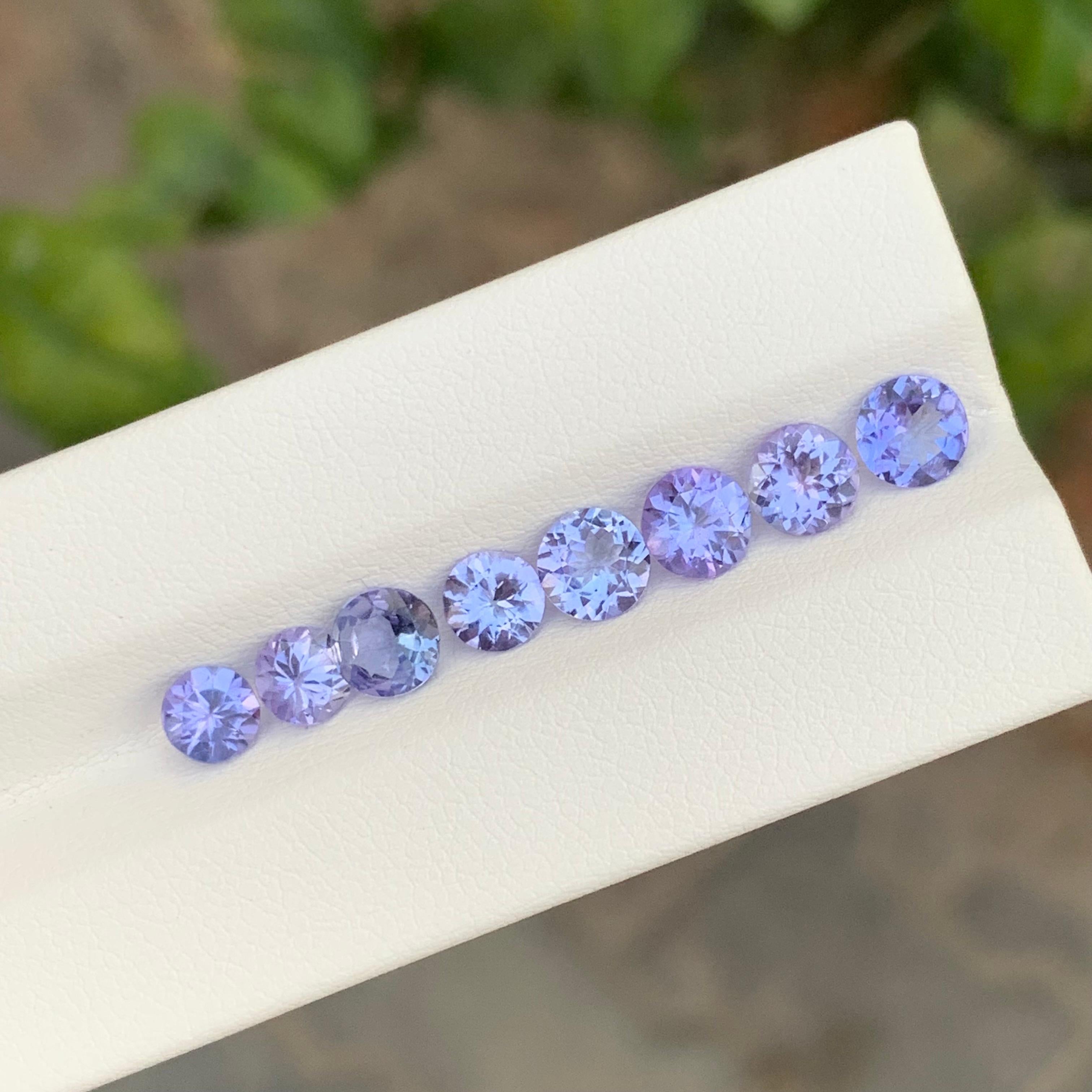 4.45 Carat Pretty Loose Tanzanite Lot For Jewellery Making For Sale 1
