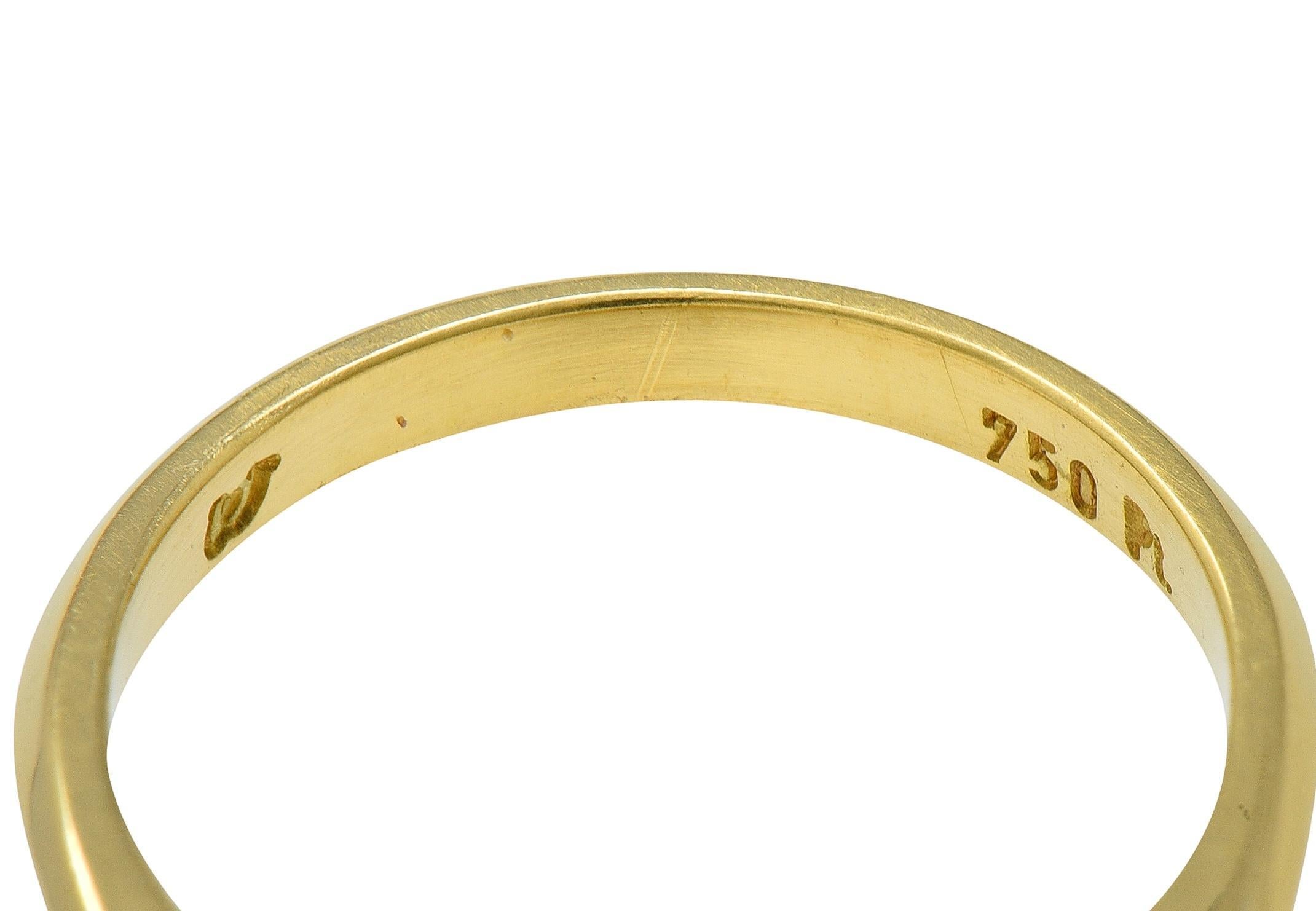 4,45 CTW No Heat Taubenblut Rubin Diamant Platin 18K Gold Vintage Ring GRS im Angebot 1