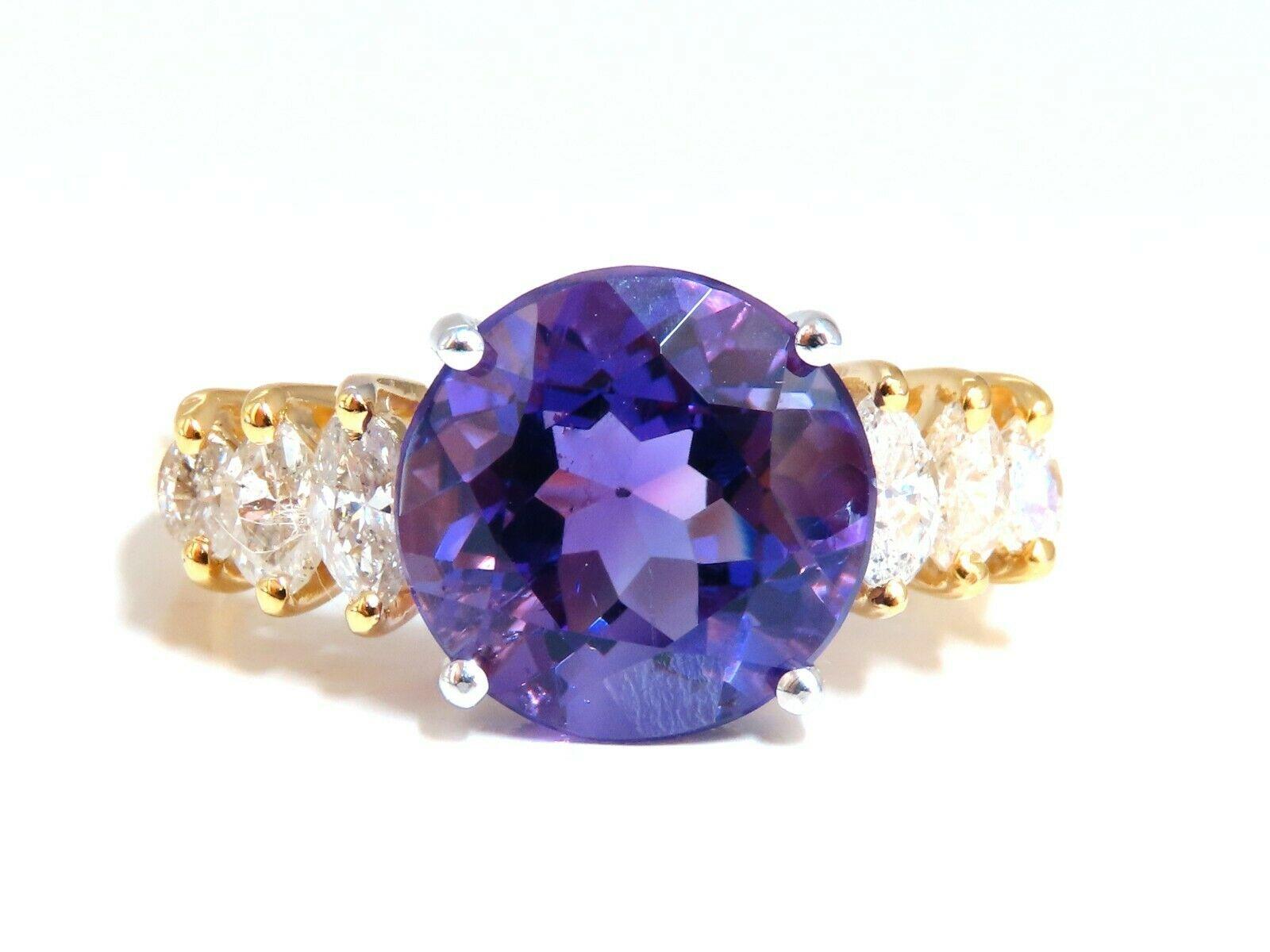 purple stone with sparkles