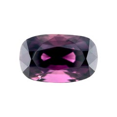 4,47ct Spinello naturale rosa intenso viola taglio a cuscino 11x7mm Sri Lanka Gemma VVS