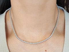 4.48 ct Diamond Tennis Necklace