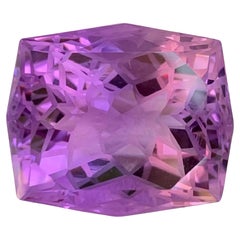 44,80 carati Ametista viola smerigliata Taglio di precisione personalizzato Pietra preziosa brasiliana
