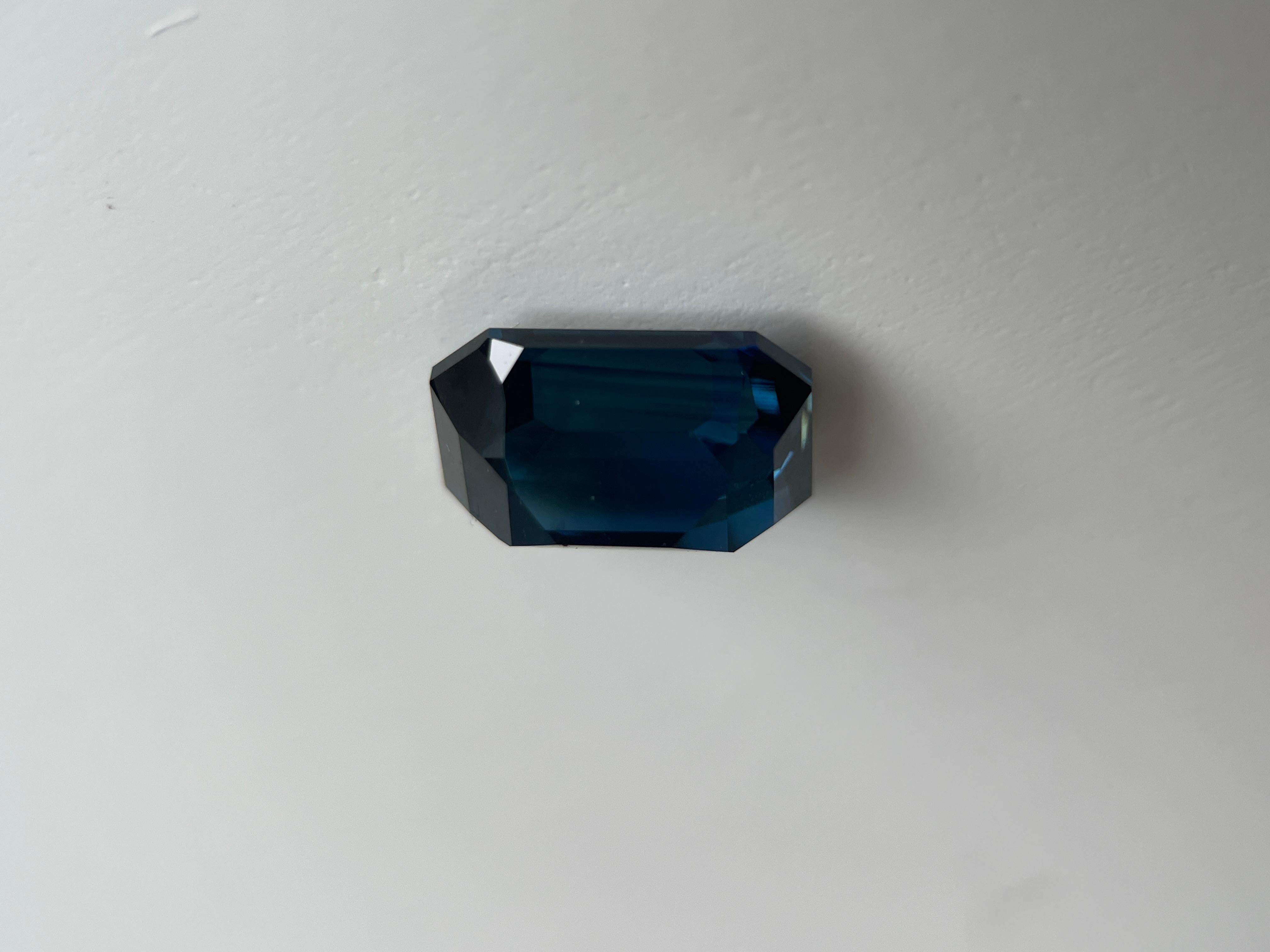 4,48ct natürlicher blauer Saphir - GIA zertifiziert im Angebot 2