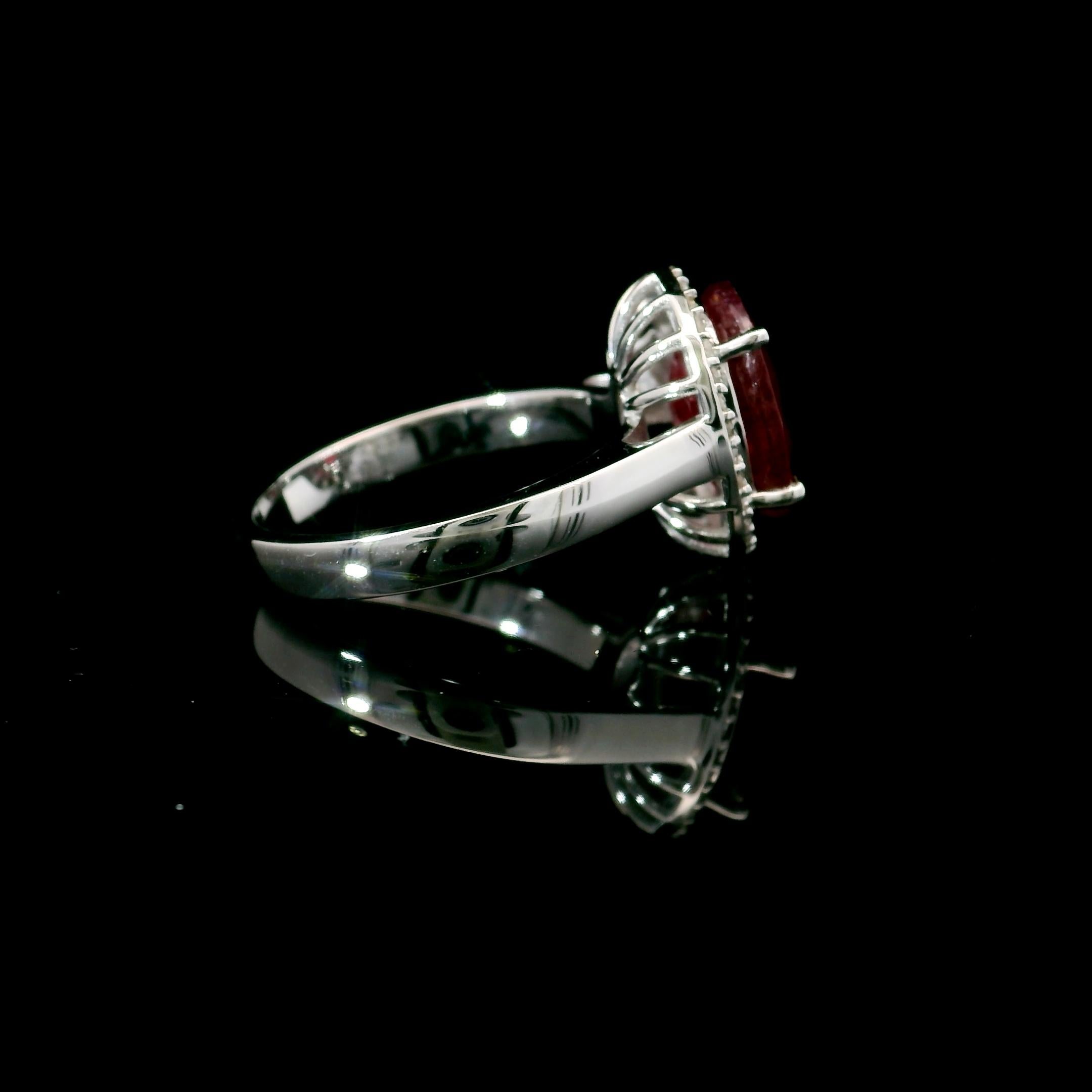 4.49 ctr Ruby ring For Sale 2