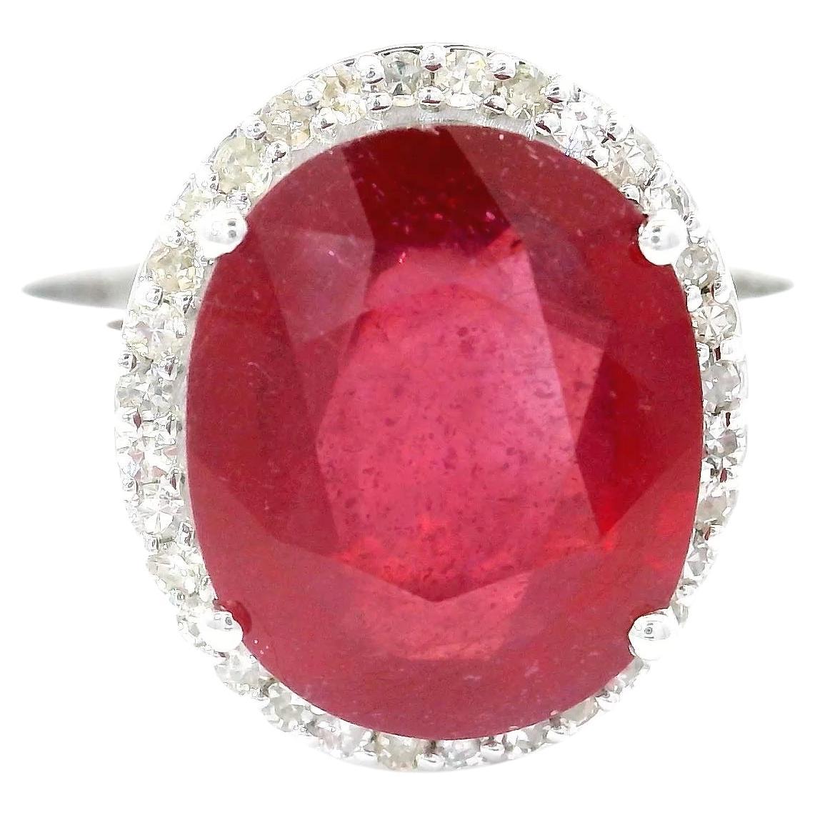 4.49 ctr Ruby ring For Sale