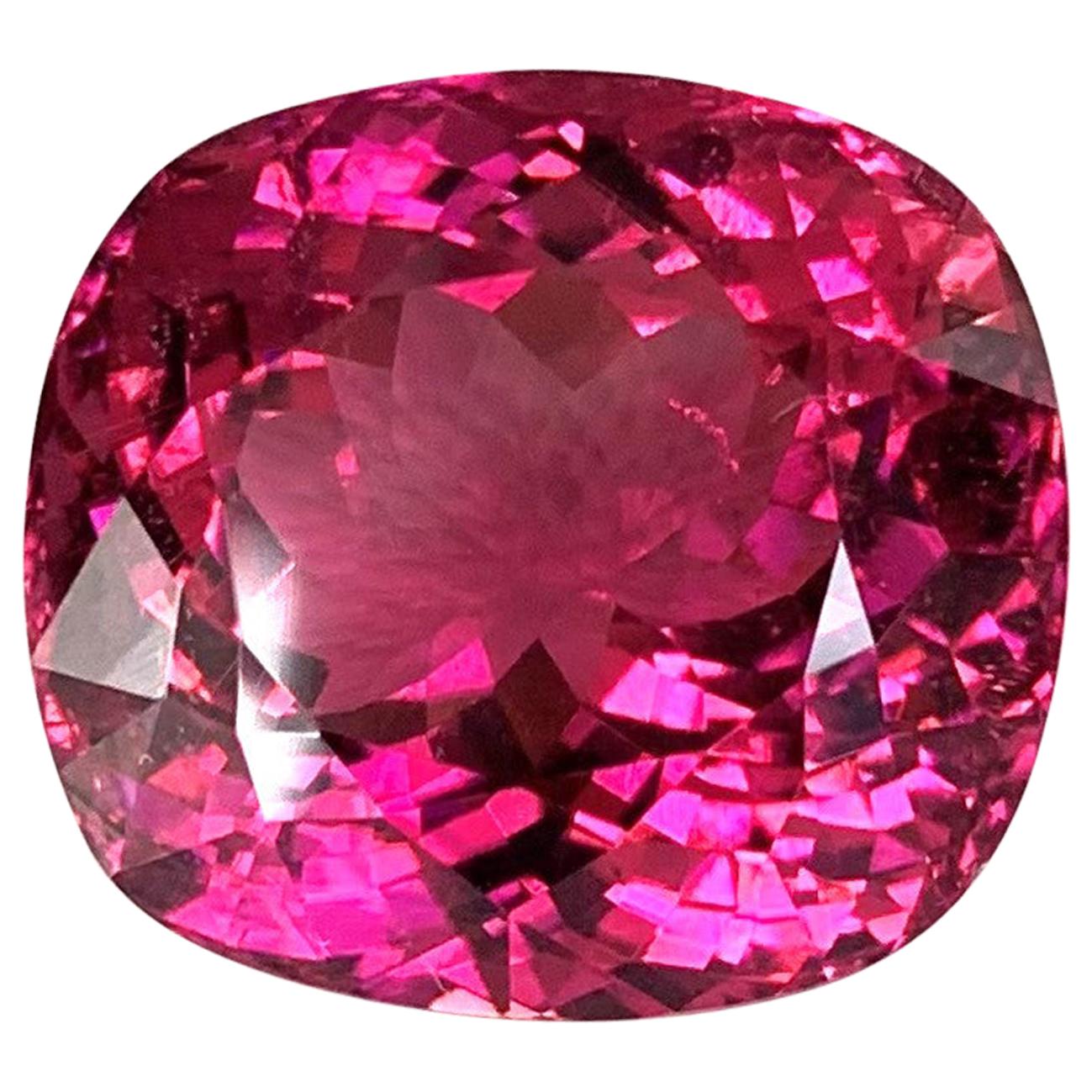 44.97 Carat Purple Pink Tourmaline, Loose Gemstone, GIA Certified