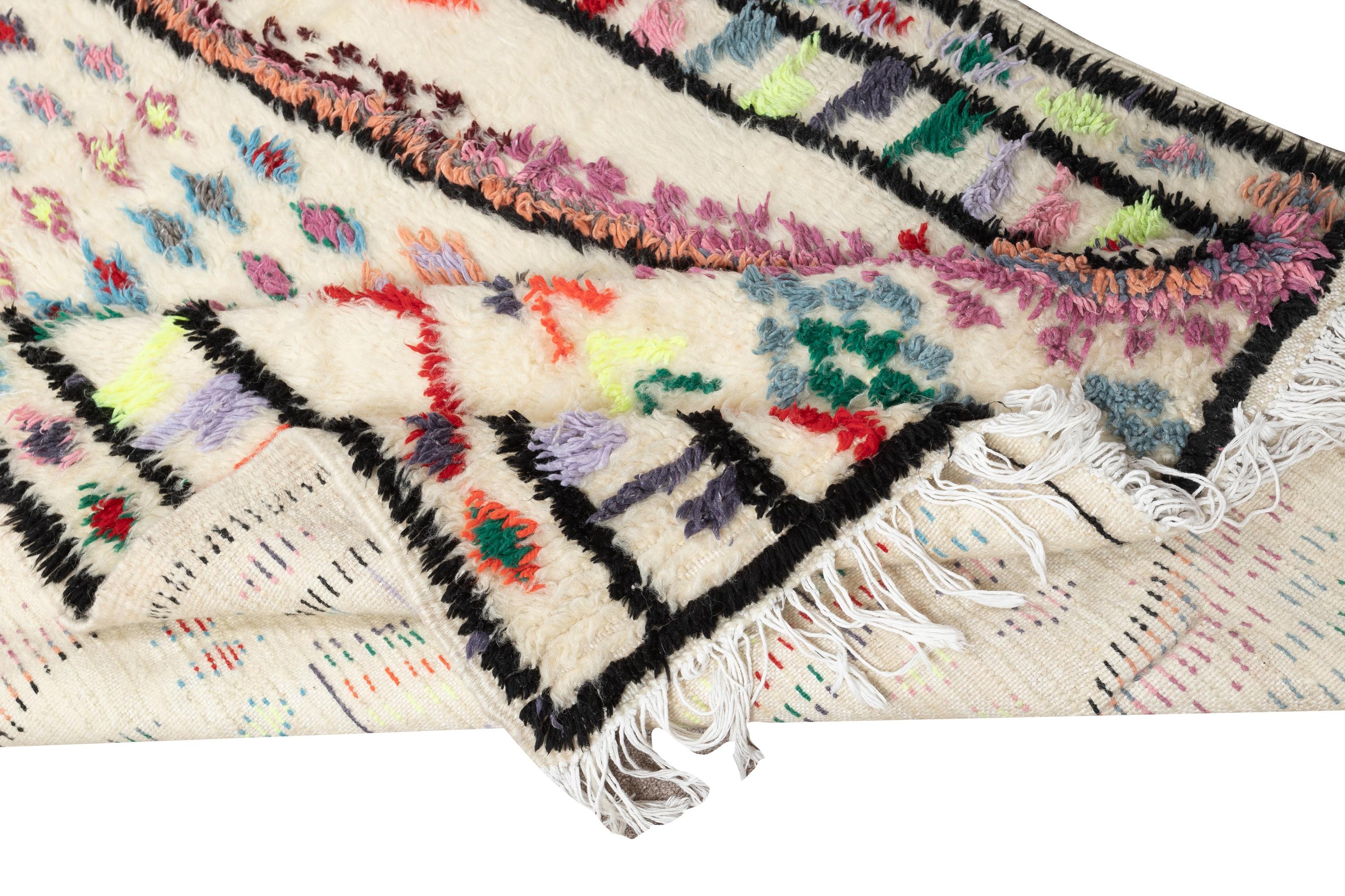 4.4x8.3 Ft Einzigartiger Vintage handgeknüpfter türkischer Tulu-Teppich, 100% Wolle (Türkisch) im Angebot