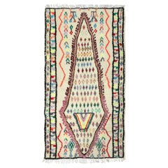 4.4x8.3 Ft Einzigartiger Vintage handgeknüpfter türkischer Tulu-Teppich, 100% Wolle