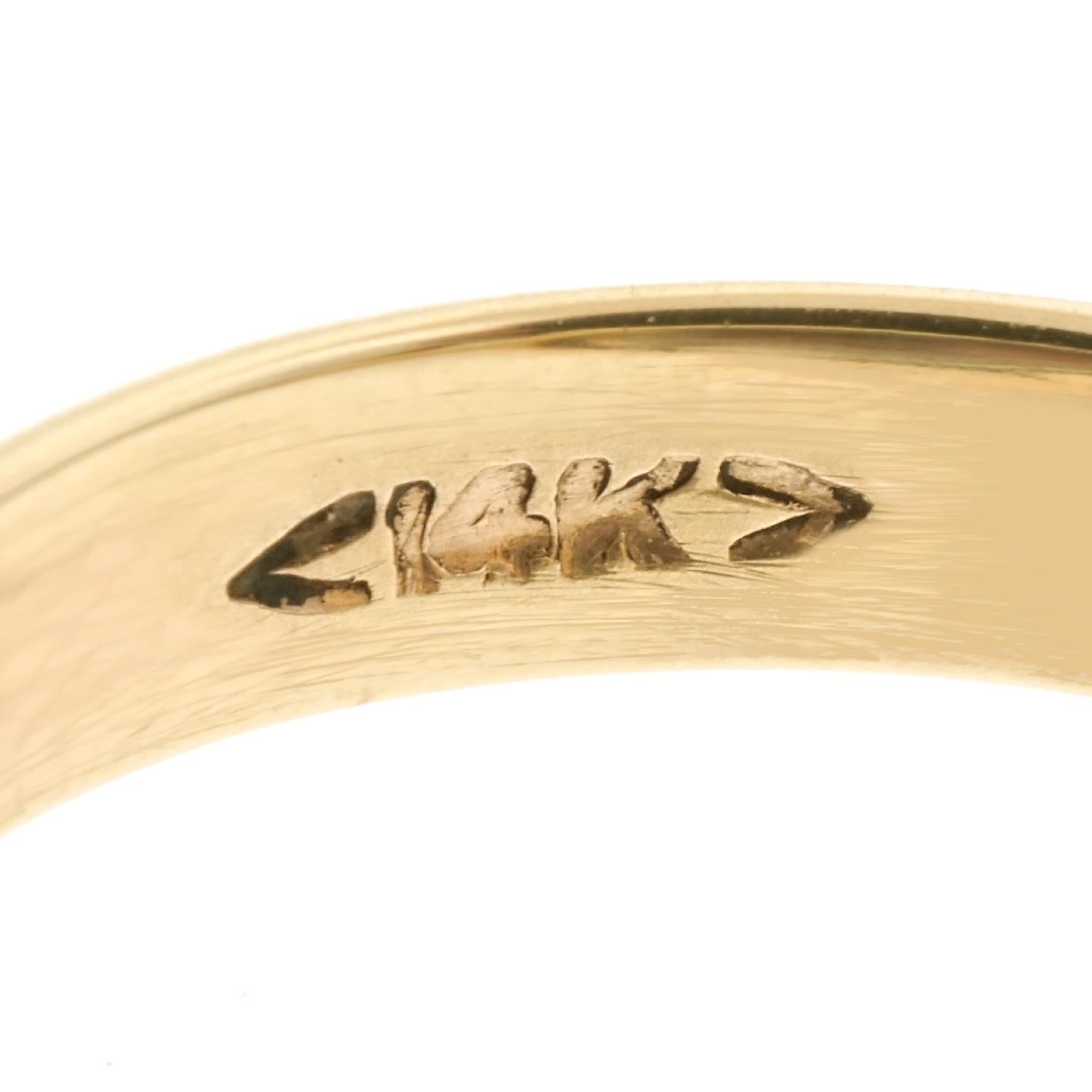 45 Carat Aquamarine-Set Gold Ring 1