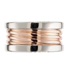 .45 Carat Diamond Rose White Gold Band Ring