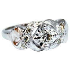 .45 Carat Vintage Revival Natural Diamonds Ring 14 Karat*