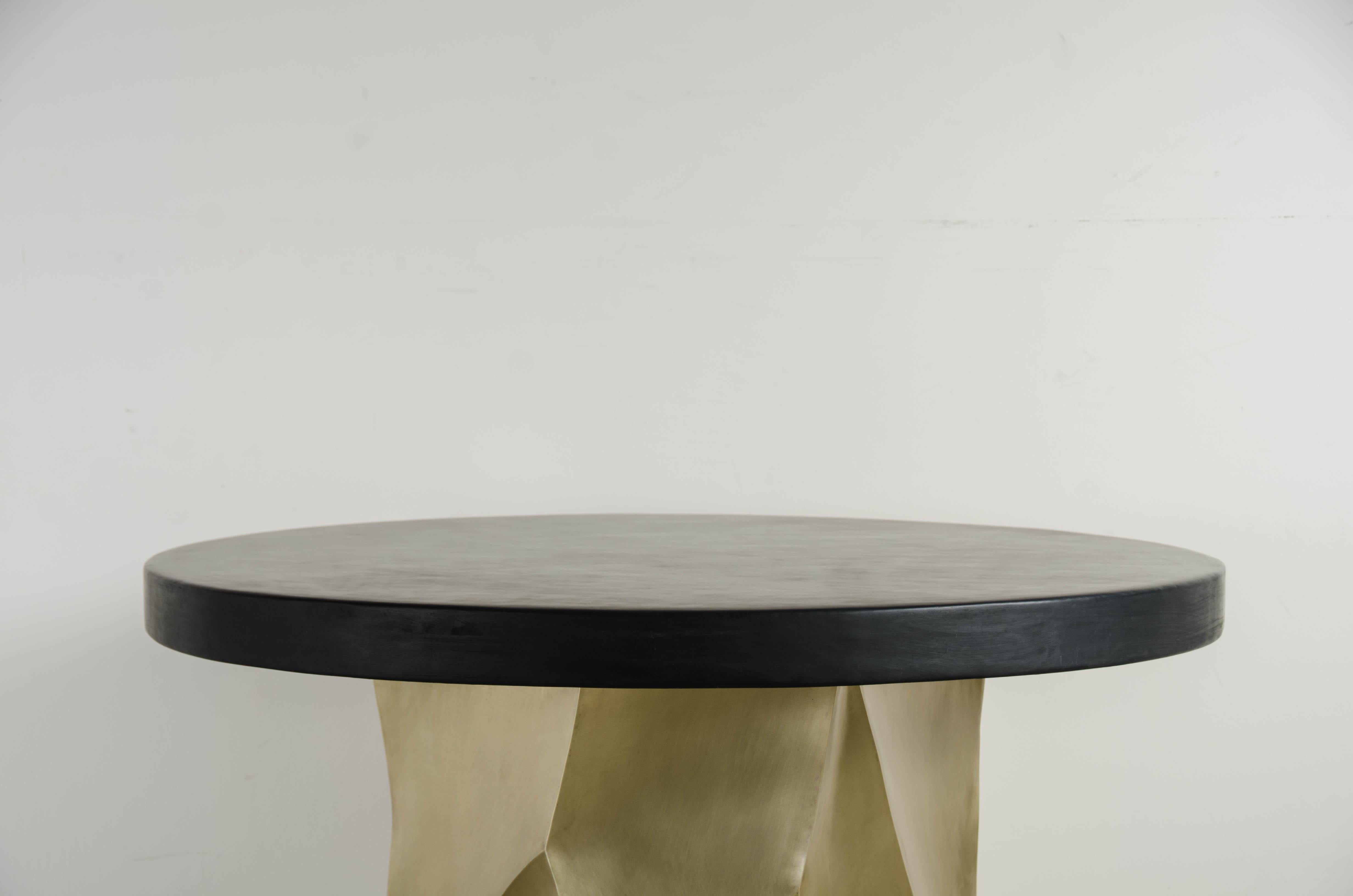 Black Lacquer Entry Table Top by Robert Kuo, Limited Edition In New Condition For Sale In Los Angeles, CA