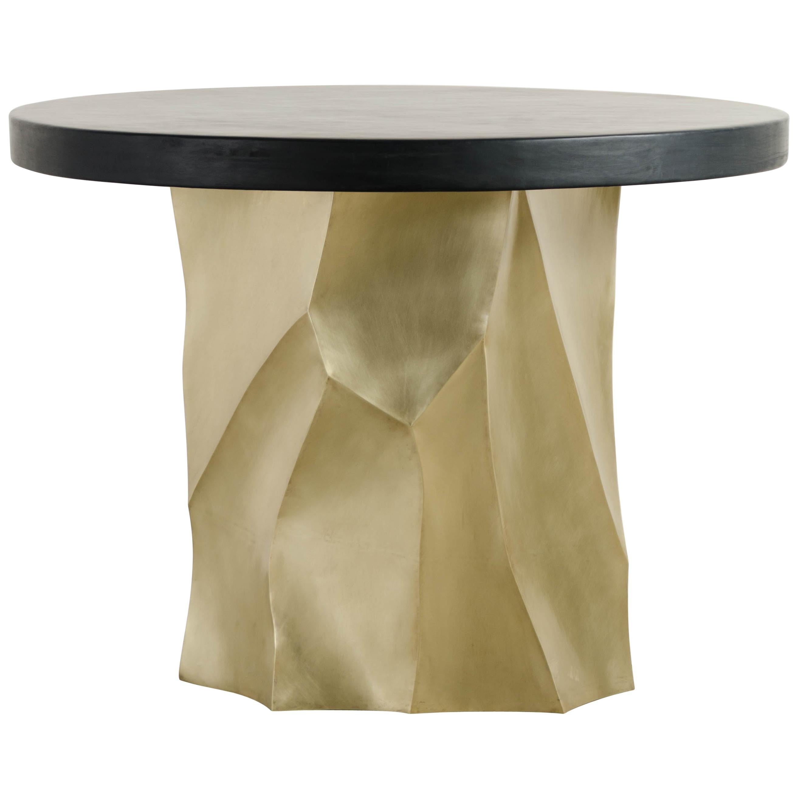 Black Lacquer Entry Table Top by Robert Kuo, Limited Edition