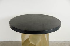 Black Lacquer Entry Table Top by Robert Kuo, Limited Edition