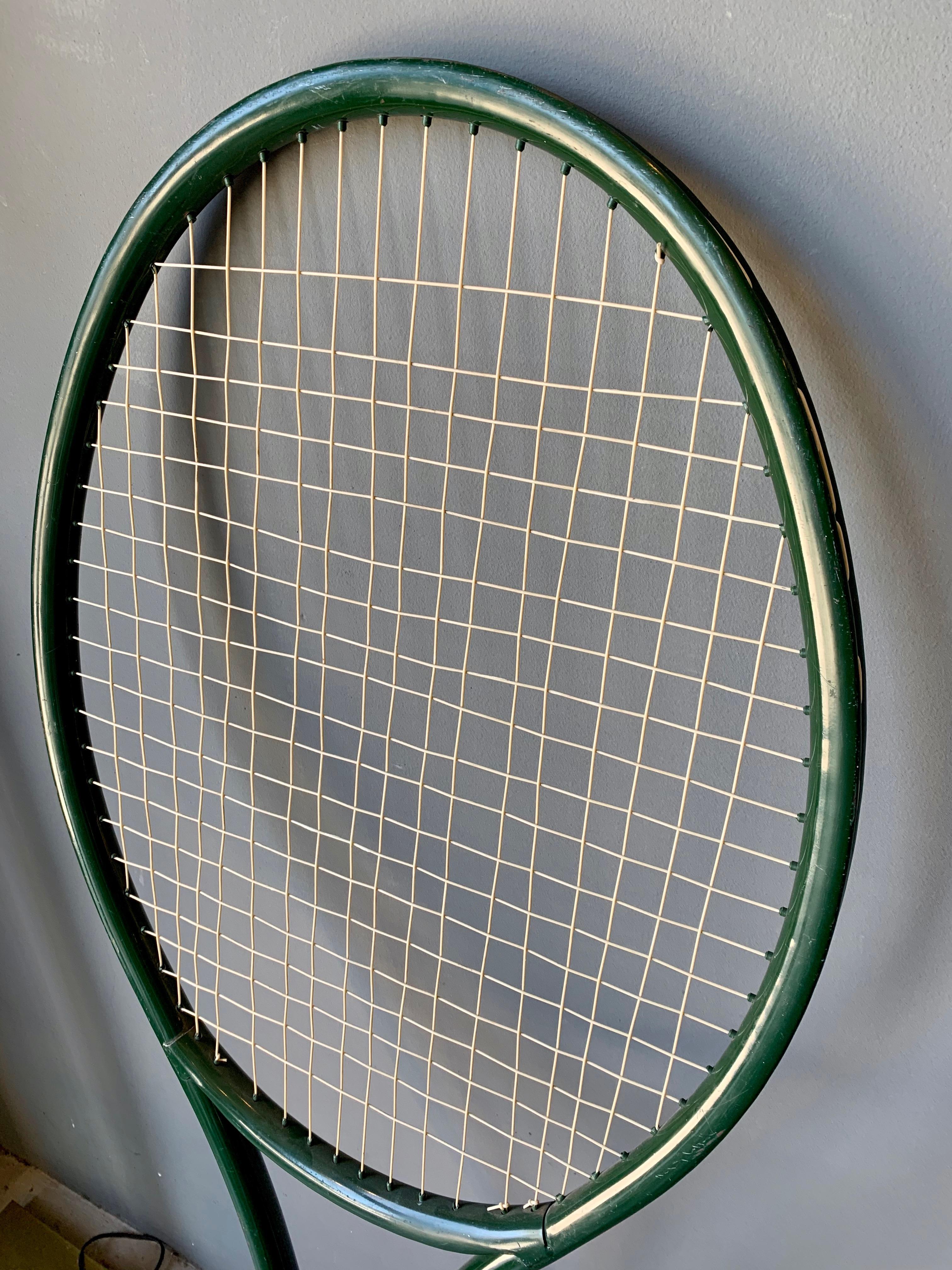 Tall Giant Tennis Racket In Fair Condition In Los Angeles, CA