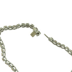 45 Round Diamond Tennis Bracelet in 10 Karat White Gold