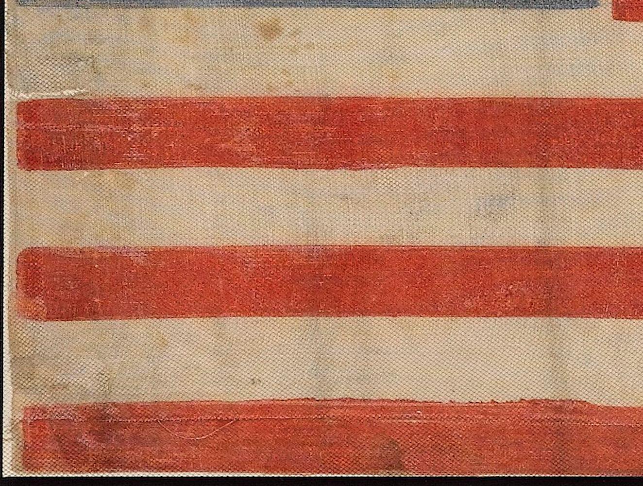 45-Star American Flag, Printed on Cotton, Celebrating Utah Statehood, 1896-1908 For Sale 1