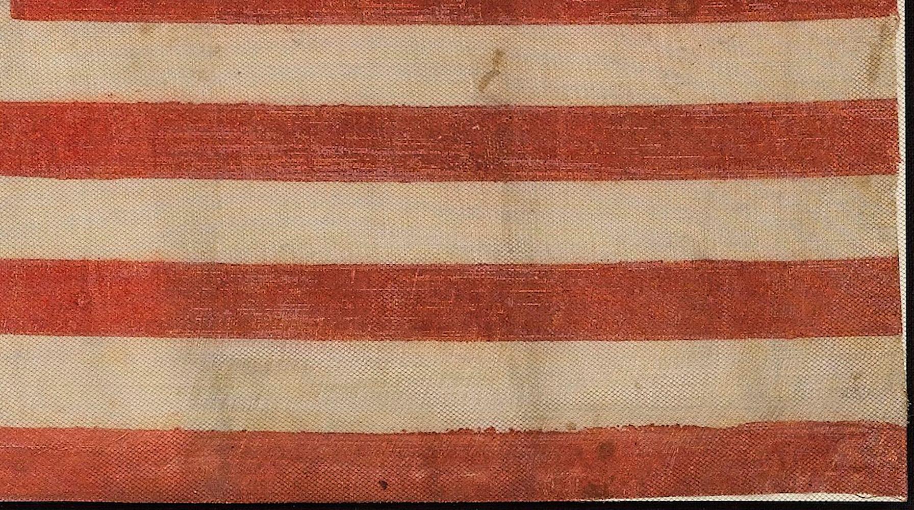 45-Star American Flag, Printed on Cotton, Celebrating Utah Statehood, 1896-1908 For Sale 2