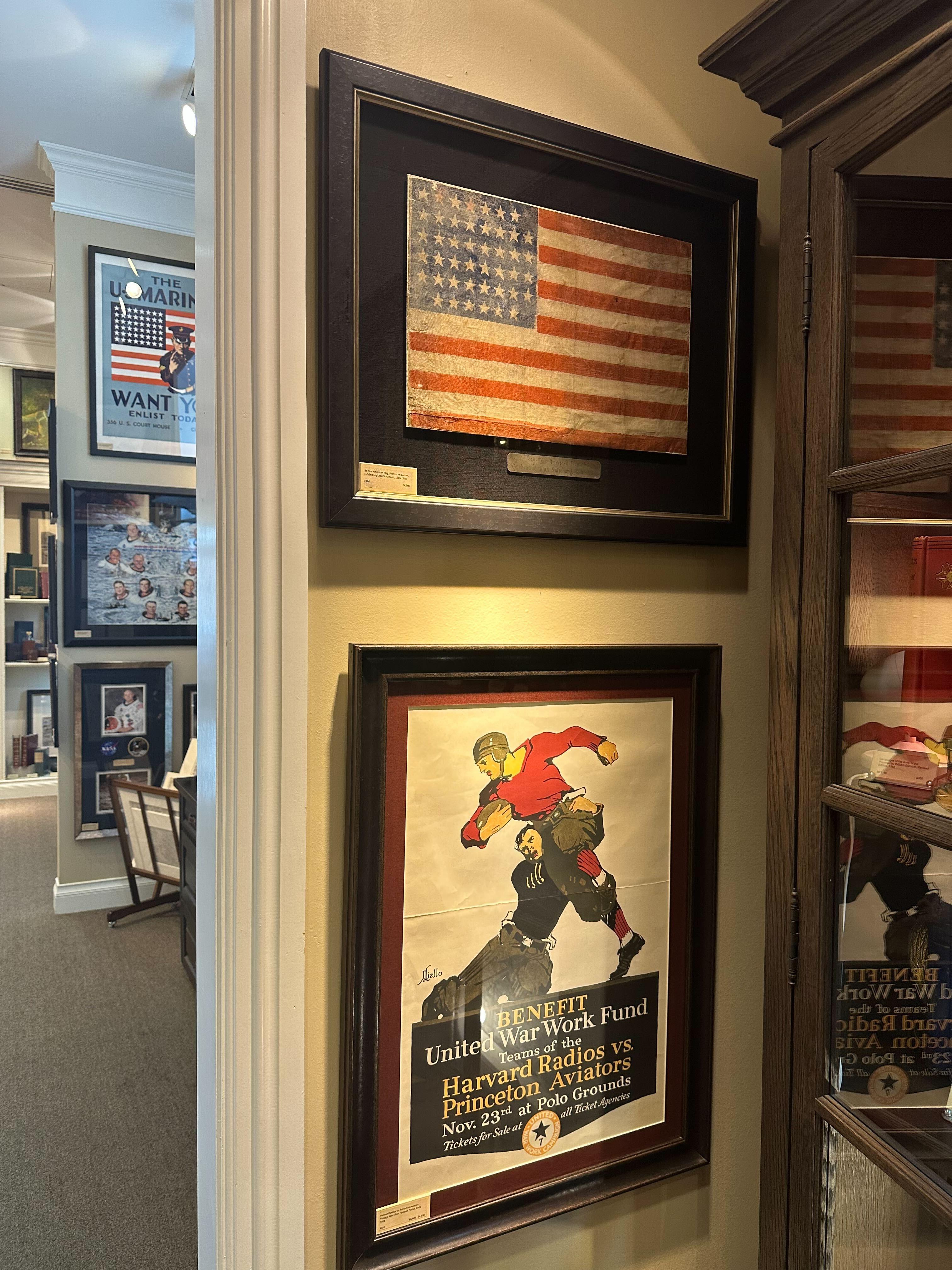 45-Star American Flag, Printed on Cotton, Celebrating Utah Statehood, 1896-1908 For Sale 5