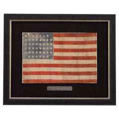 45-Star American Flag, Printed on Cotton, Celebrating Utah Statehood, 1896-1908