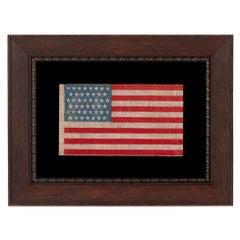 45 Star American Parade Flag, Utah Statehood, Ca 1896-1908