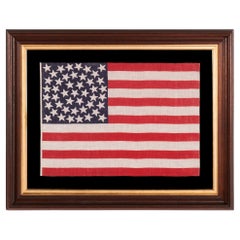 45 Star Antique American Parade Flag, Utah Statehood, circa 1896-1908