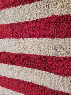 45 Star Mounted Crochet Hooked Rug, Large