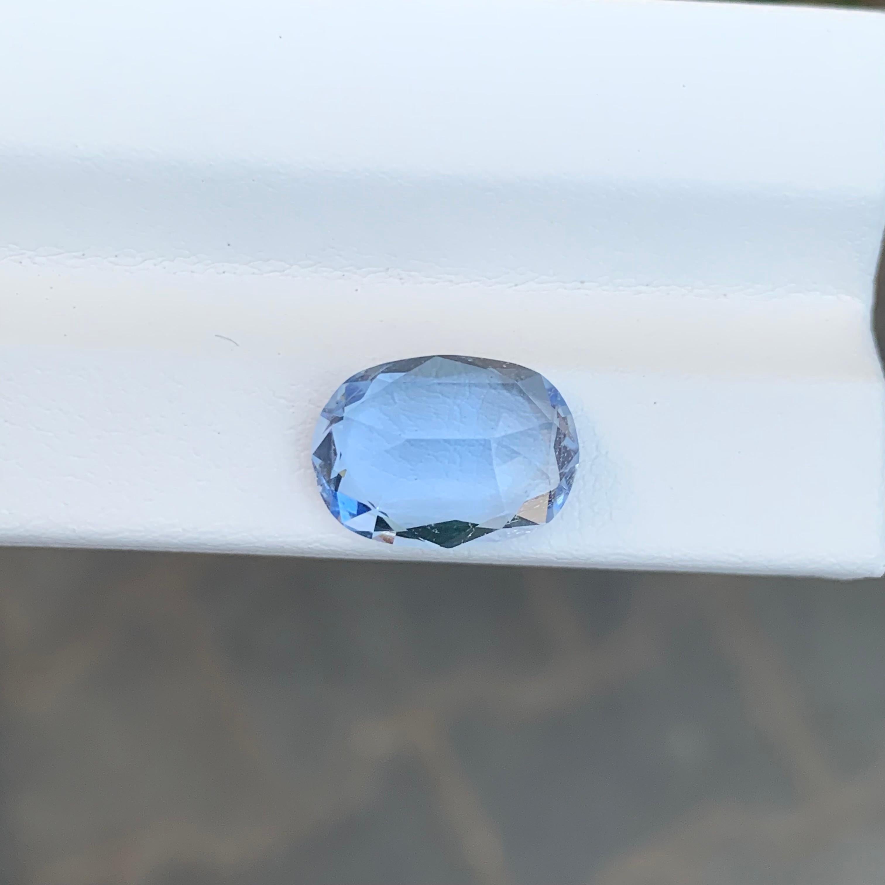 4,50 Quilates Adorable Piedra Preciosa Facetada Aguamarina Goshenita Forma Ovalada en Nuevo estado para la venta en Peshawar, PK