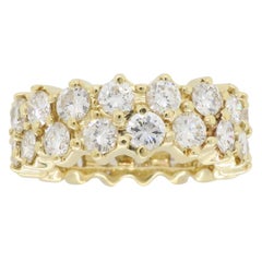 4,50 Karat Diamant Eternity Band Ring