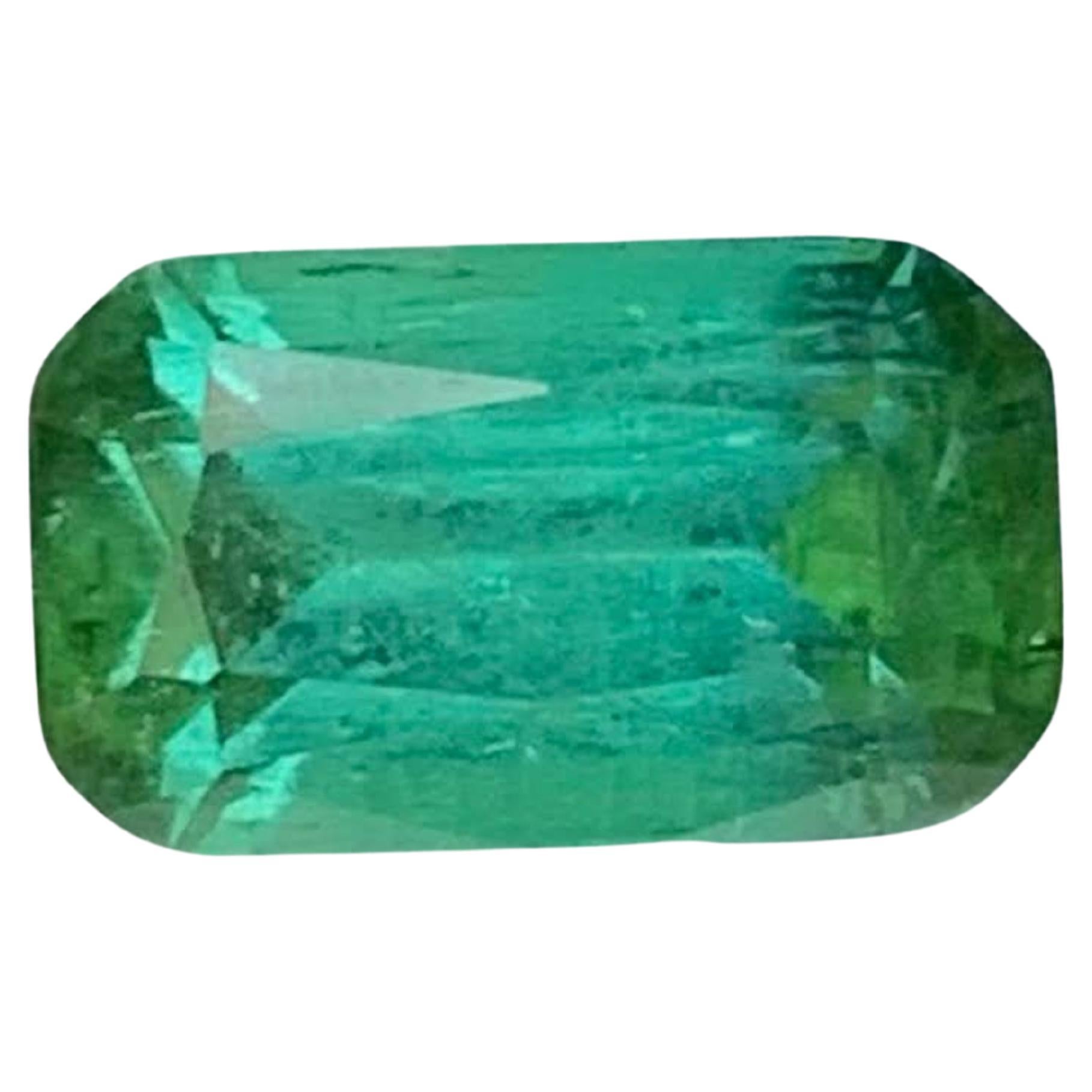 4.50 Carat Natural Loose Mint Green Tourmaline Stone Cushion Cut Afghan Gemstone (pierre précieuse afghane)