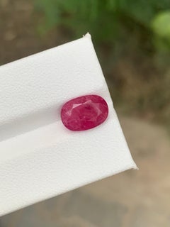4.50 Carat Natural Loose Ruby Gemstone From Mozambique, Africa