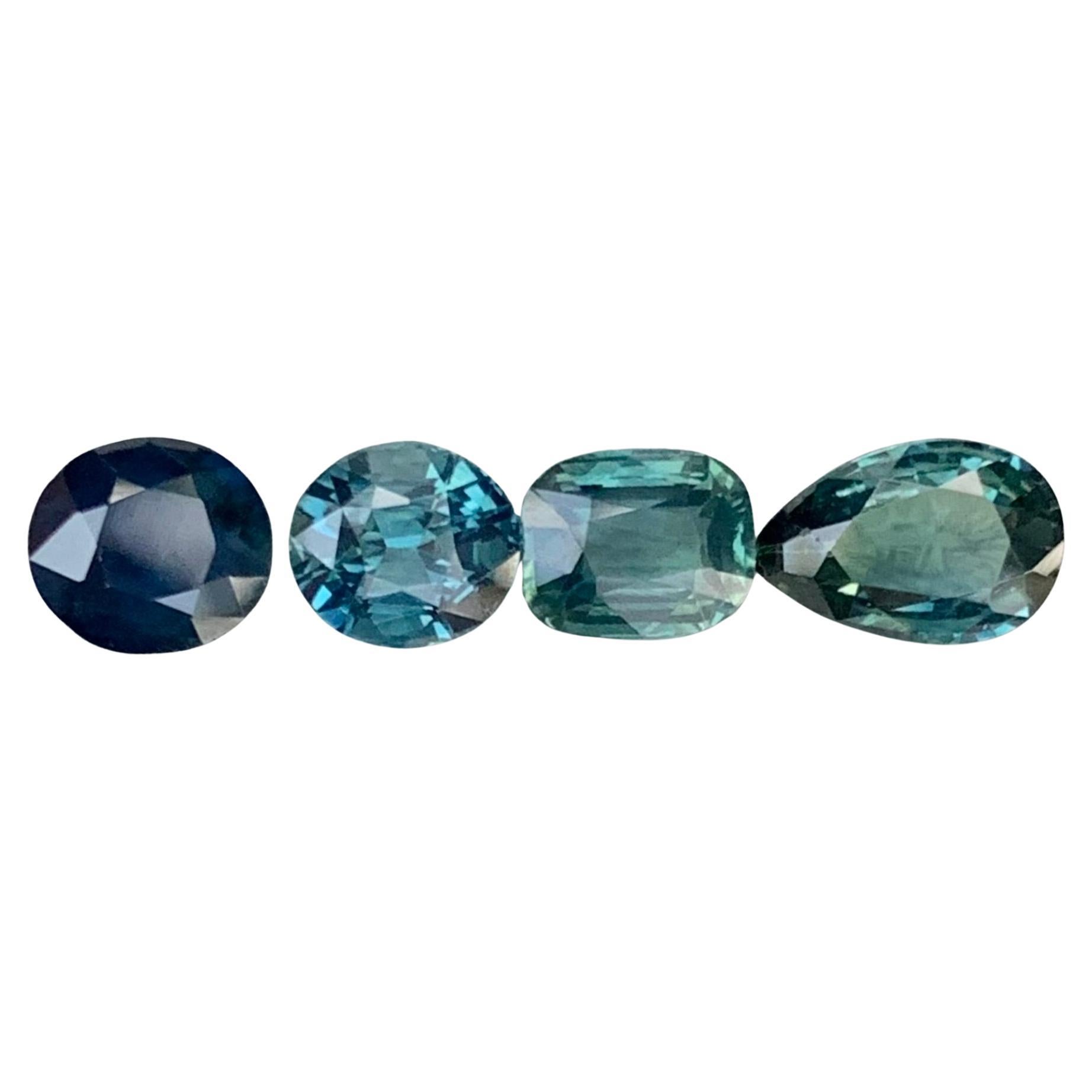 4.50 Carat Natural Loose Sapphire Lot Gemstone For Jewellery Making