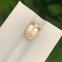4.50 Carat Natural Loose Scapolite Emerald Shape Gemstone