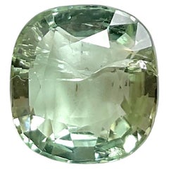 4.50 Carats Green Tourmaline Faceted Oval Cut stone Top Quality Natural Gemstone (Tourmaline verte taillée en ovale)