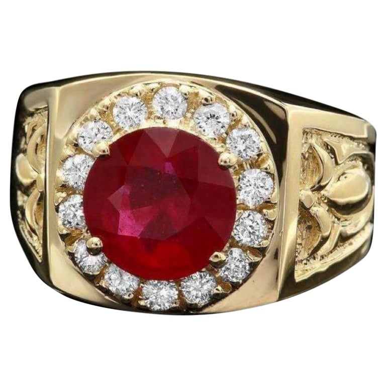 Bague de fiançailles en or jaune 14 carats avec diamant 0,5 ct | KLENOTA