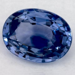 4.50 Ct Blue Sapphire Oval Loose Gemstone