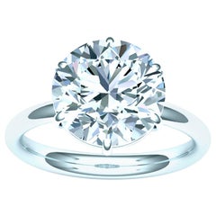 4.50 K-VS1 AGS Certified Diamond Engagement Ring