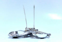 4.50ct Natural Diamonds Ninja Star Pin Platinum*