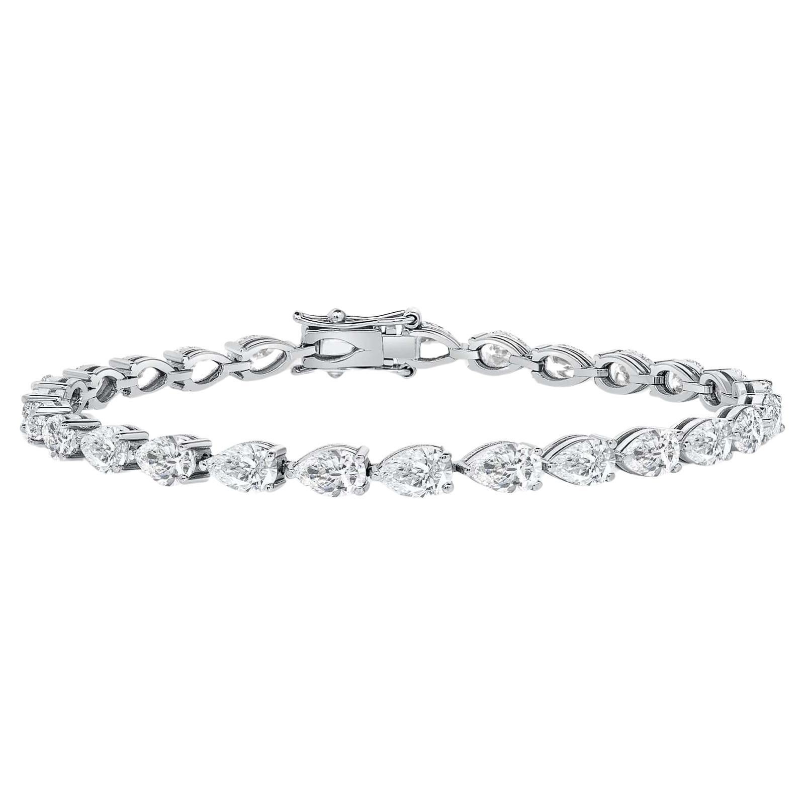Amiyah's Tennis Bracelet - 3-prong For Sale