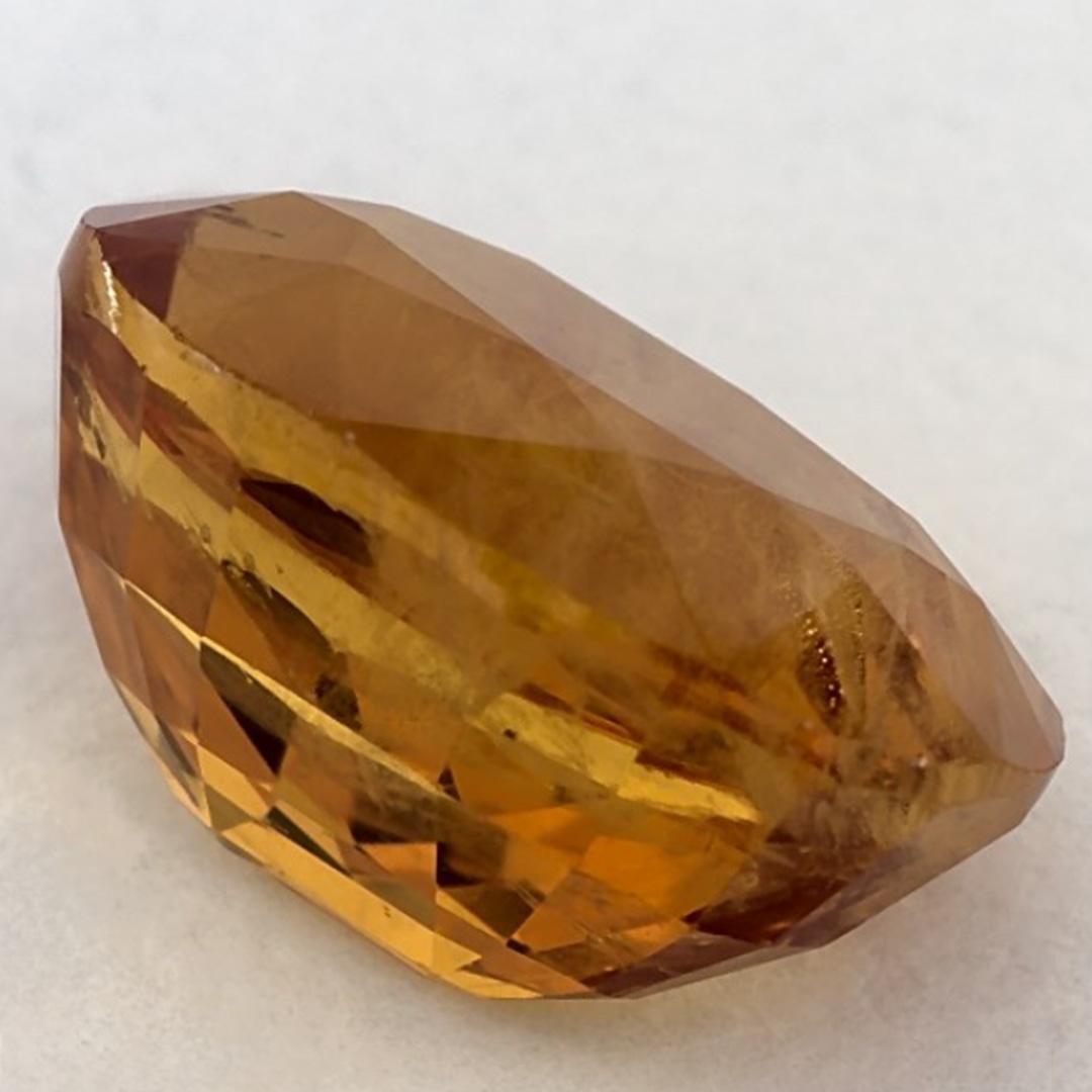 4.51 Ct Yellow Sapphire Oval Loose Gemstone (pierre précieuse en vrac) en vente 1