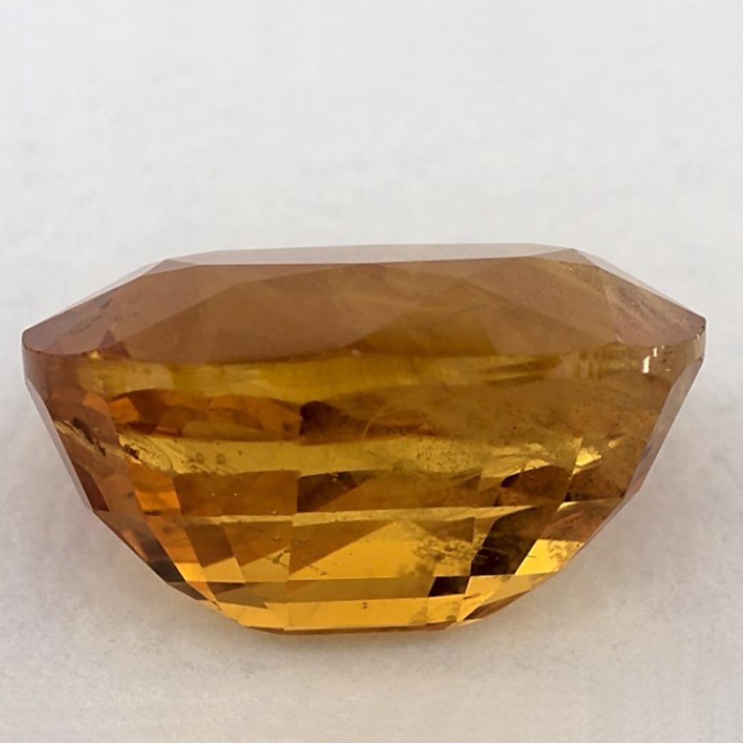 4.51 Ct Yellow Sapphire Oval Loose Gemstone (pierre précieuse en vrac) en vente 3