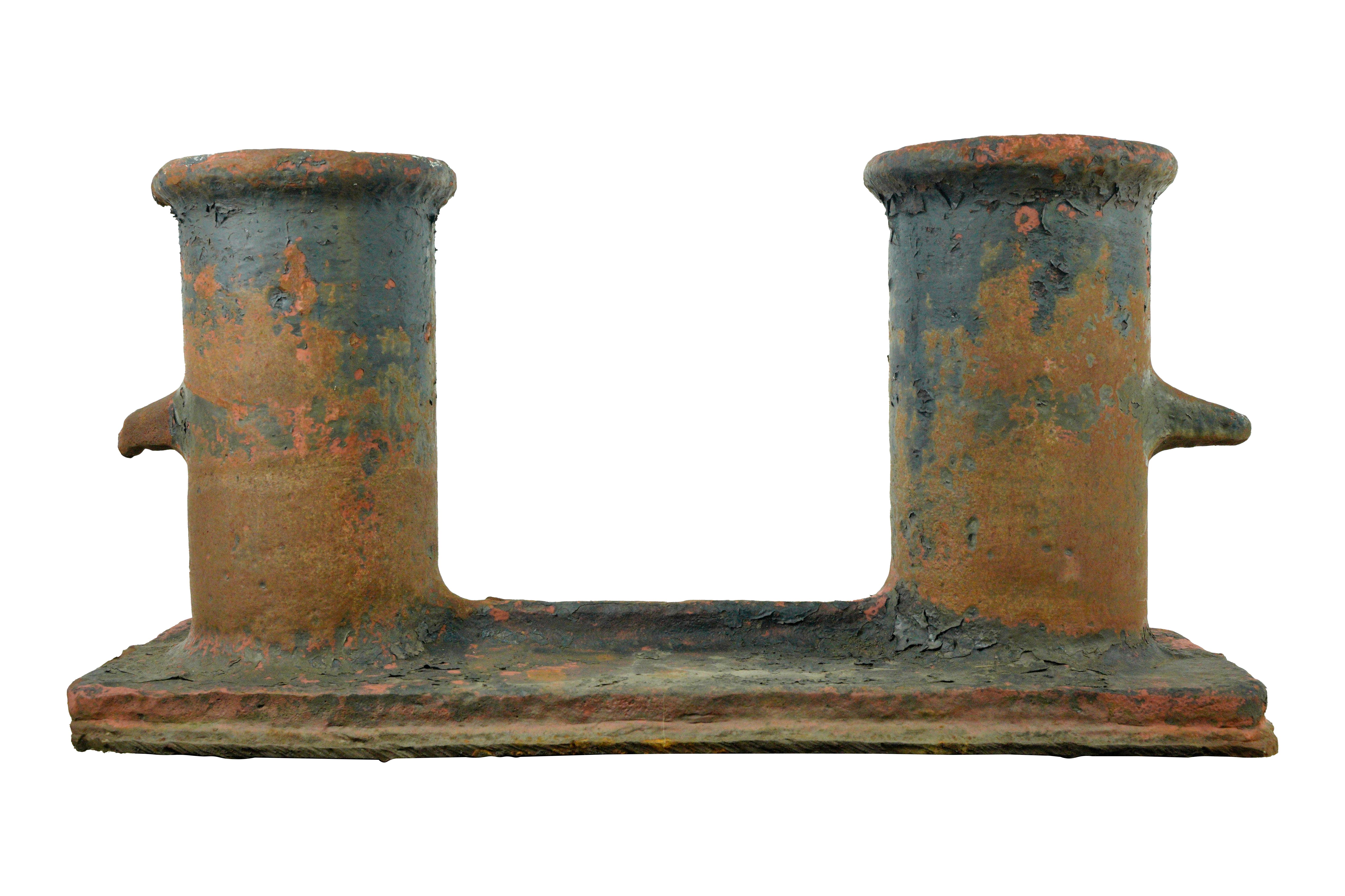 Moulage 45.25 in. Bollard d'amarrage maritime en fonte en vente