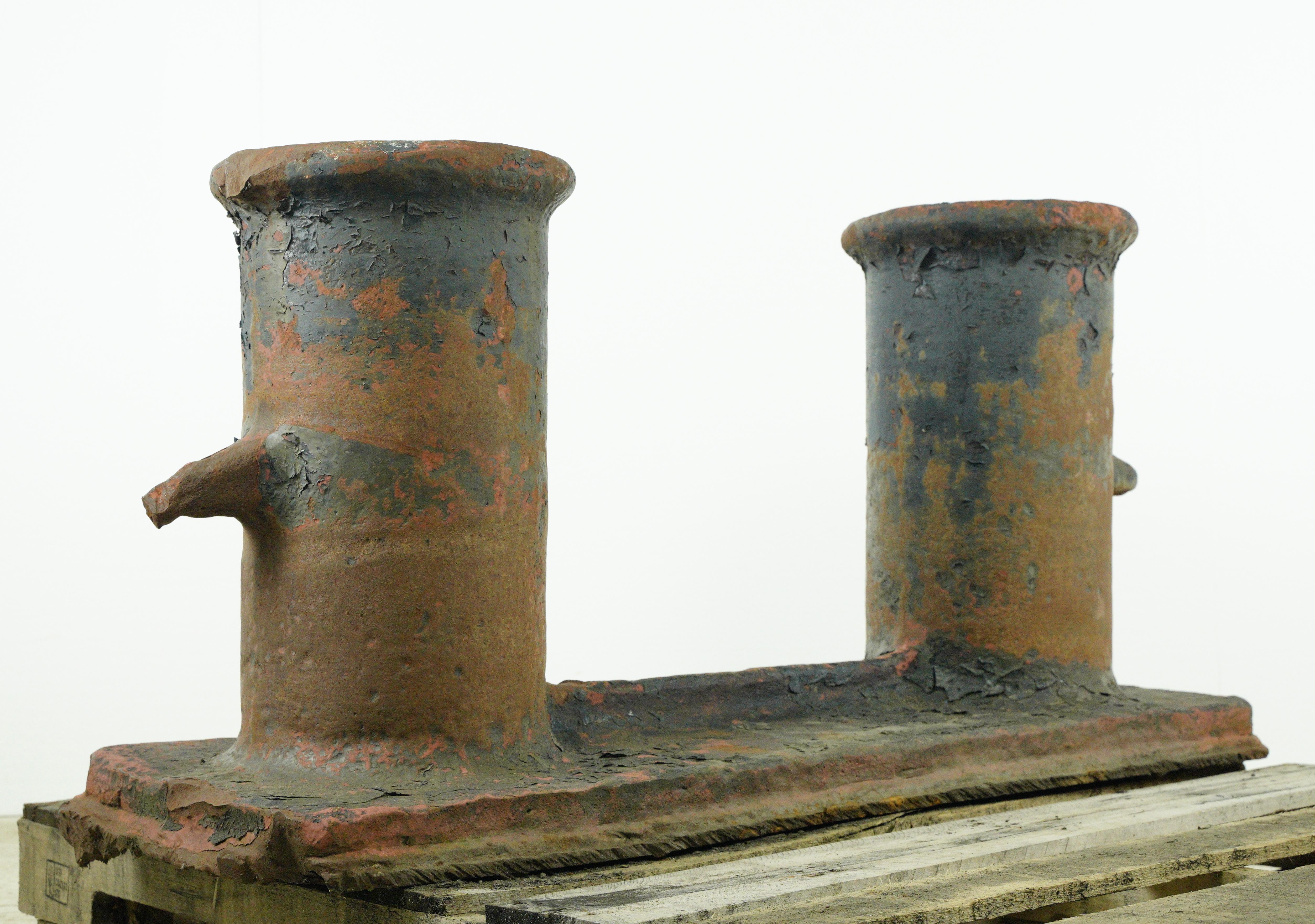 45.25 in. Bollard d'amarrage maritime en fonte Bon état - En vente à New York, NY
