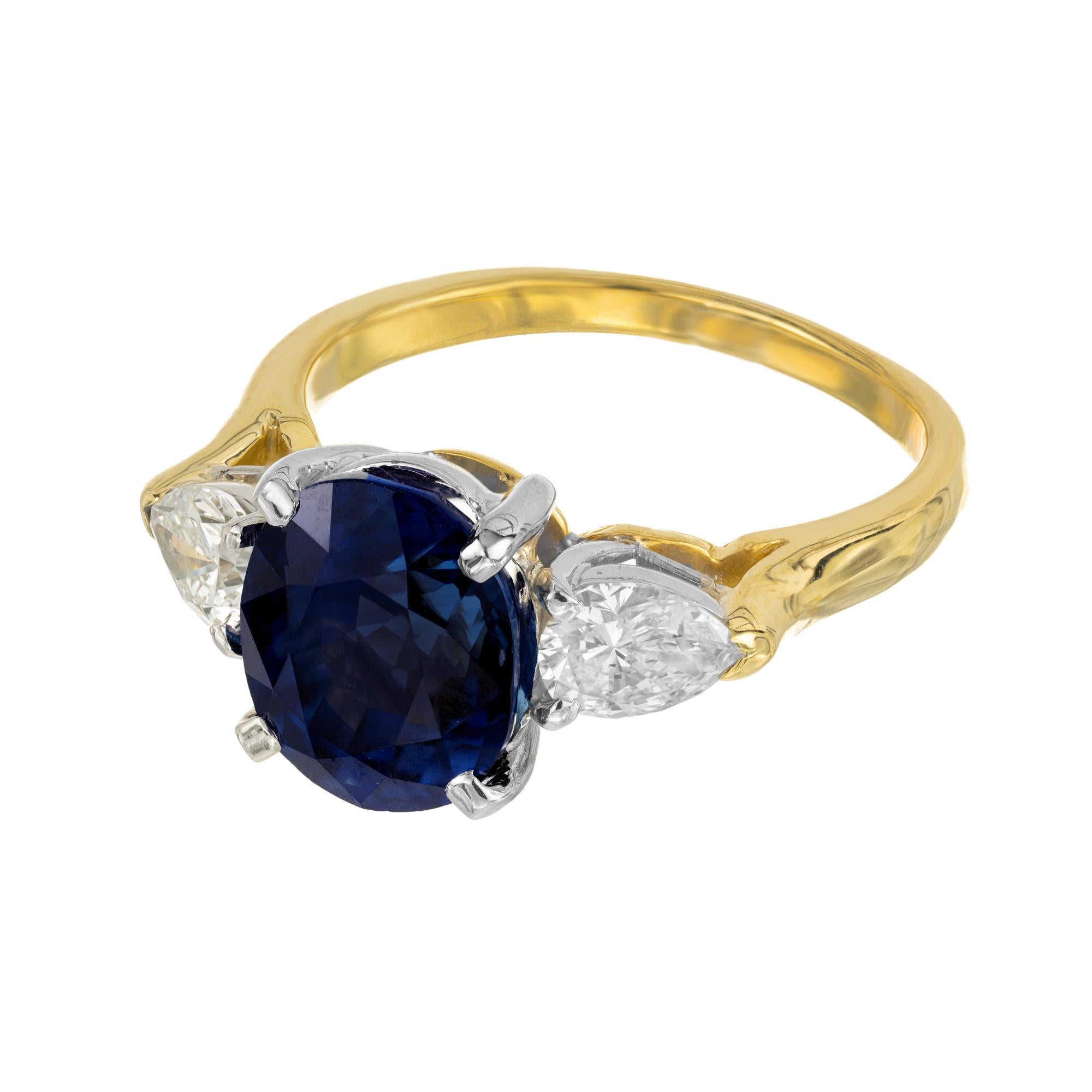 pear shaped sapphire